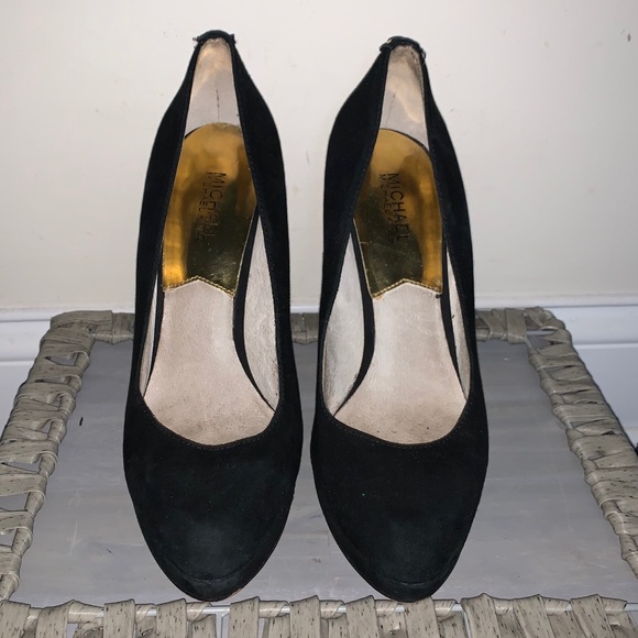 Michael Kors Black Platform Heel - Picture 2 of 6